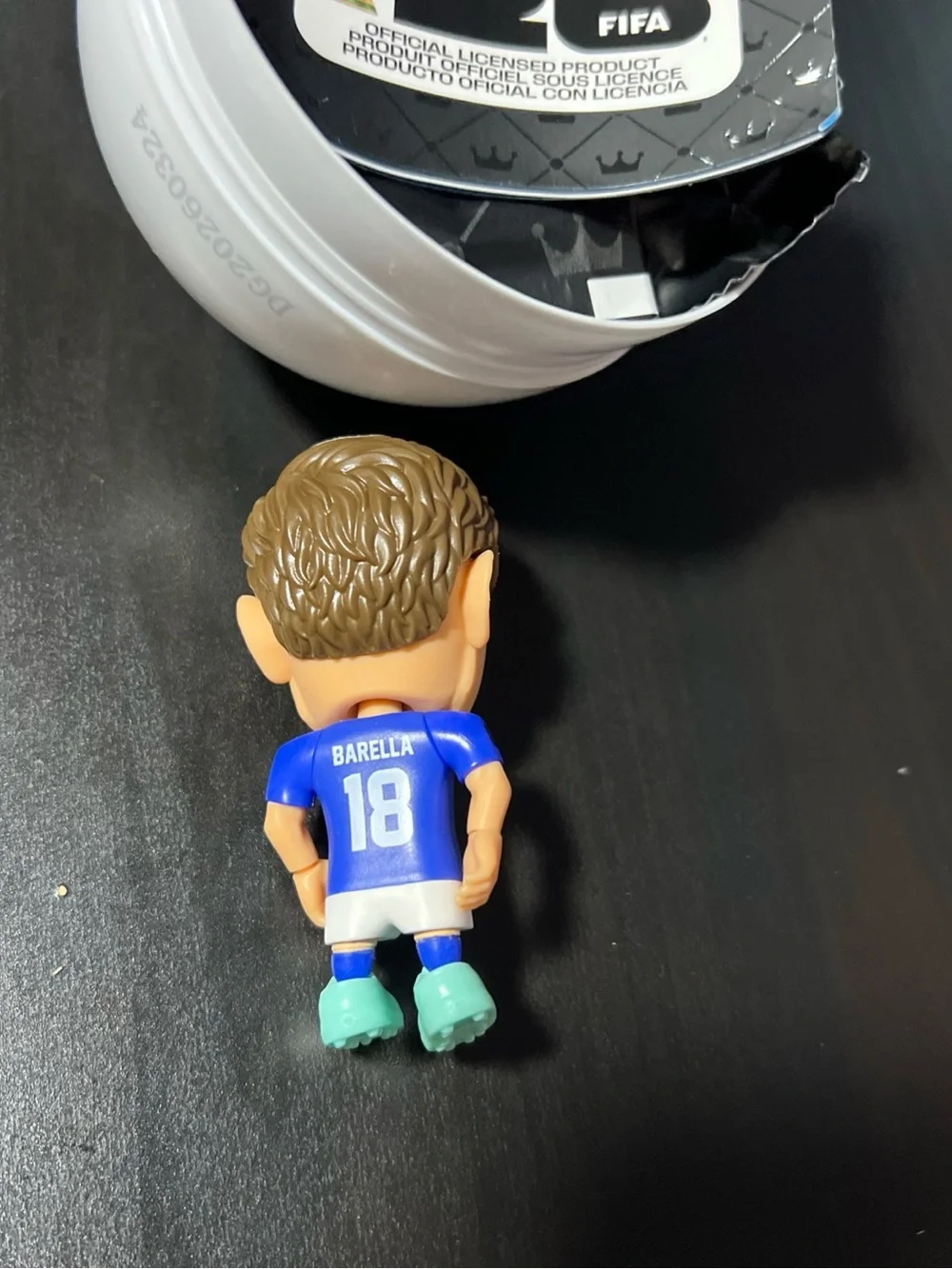 Fifa Ballers Zuru Nicolo Barella Italy Soccer World Cup 2026 New Open/capsule